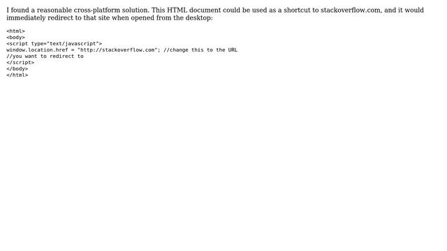 How to create cross-platform Internet shortcut files? (3 Solutions!!) смотреть онлайн