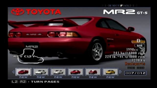 Enthusia Professional Racing -- Gameplay (PS2) смотреть онлайн