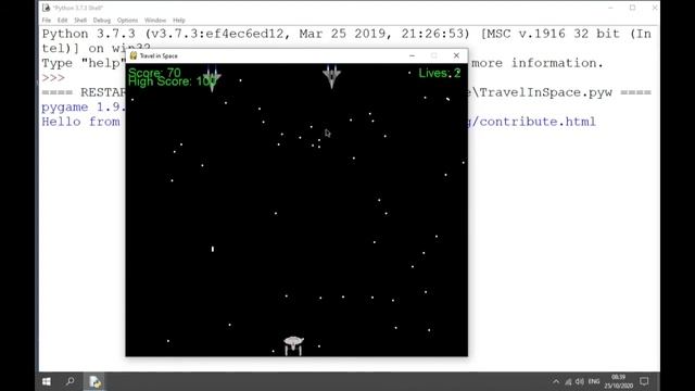 A Game made with Pygame смотреть онлайн