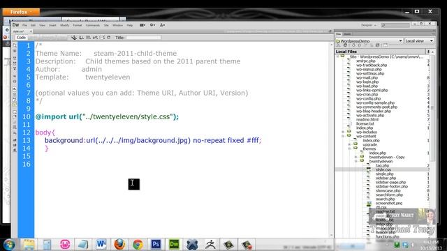 Customize any Wordpress Theme (Part 3) - Child Themes смотреть онлайн
