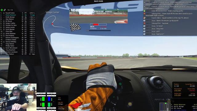 SRS AC 2020.7: GT3 Revival At Silverstone (2old4forza Vs GTP)