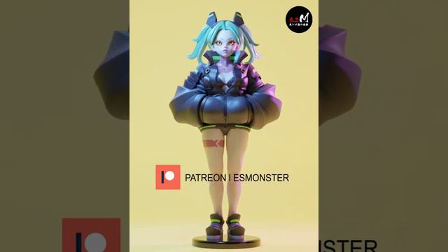 Rebecca|3D render #cyberpunk2077 смотреть онлайн