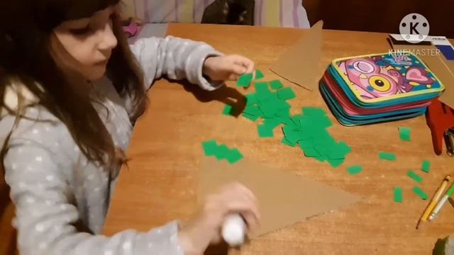 Ёлочка своими руками за 10 минут!??? смотреть онлайн