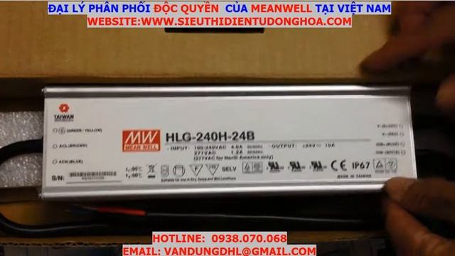 HLG-240H-24B , Meanwell HLG-240H Series