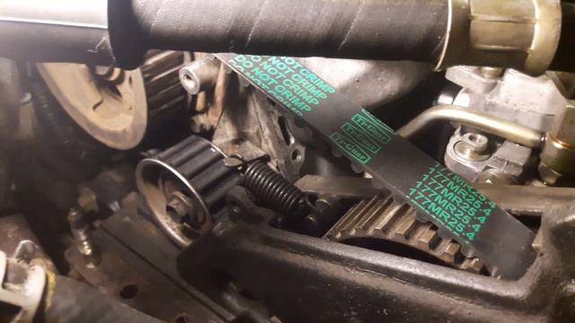 Установка нового грм на 2C , метка тнвд 2C смотреть онлайн