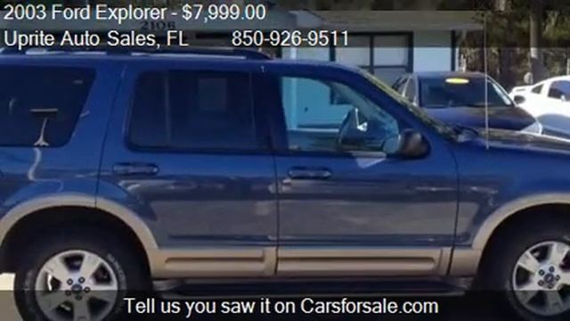 2003 Ford Explorer EDDIE BAUER for sale in Crawfordville, FL смотреть онлайн