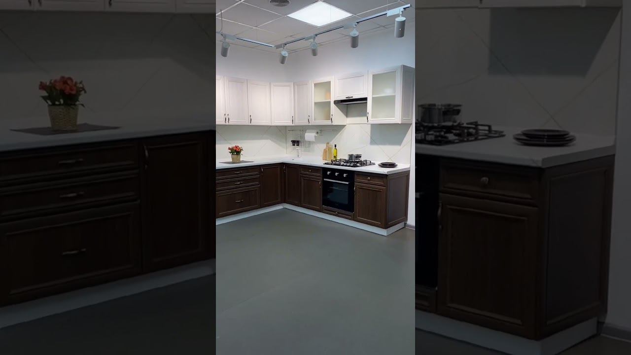 Кухня в классическом стиле #бюджетнаякухня #виватмебель #shorts #классика смотреть онлайн