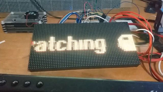 NodeMCU + LED RGB P3 32x64 | ภาษาไทย смотреть онлайн