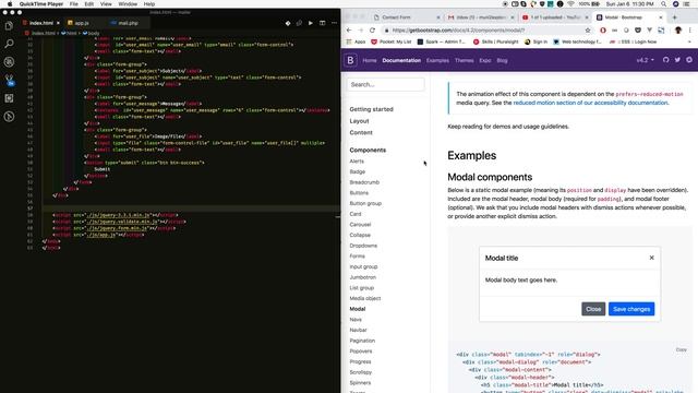 How to Submit HTML5 Contact Form Via Ajax using jQuery Form Plugin #9 смотреть онлайн