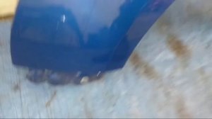 Переднее левое синее крыло Cruze