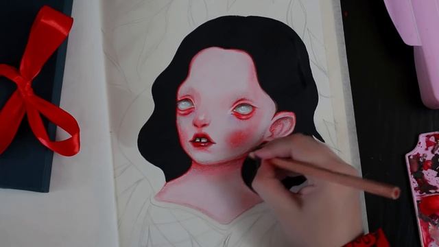 КРИПОВАЯ БЕЛОСНЕЖКА перерисовка принцессы Disney смотреть онлайн