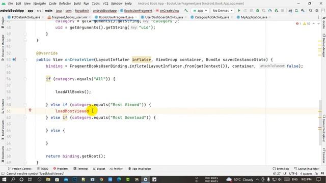 Book App Firebase | 16 show Book User | Android Studio | Ict Foysal | Java смотреть онлайн