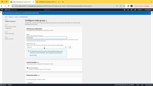 AWS Kubernetes Services with Cluster and Node Creation Demo смотреть онлайн