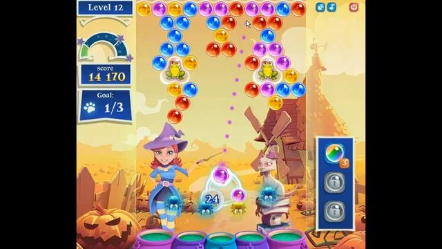 Bubble Witch 2 Saga (Game Walkthrough by GirlsGames.com) смотреть онлайн