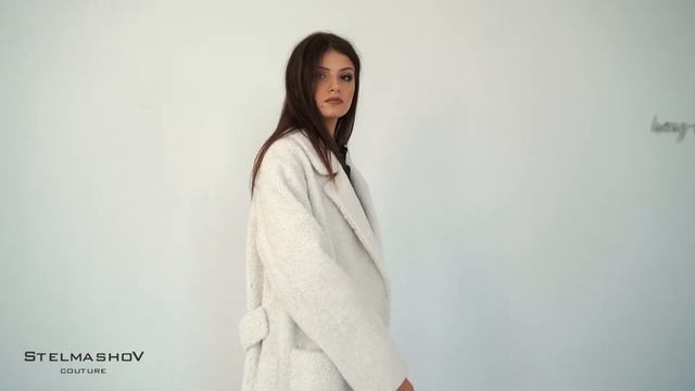 Шуба из овчины WHITE - Stelmashov смотреть онлайн
