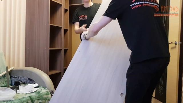 Собираем комнату студенту: шкаф угловой, пенал и компьютерный стол от МАХмебель. Антэль. Смоленск. смотреть онлайн