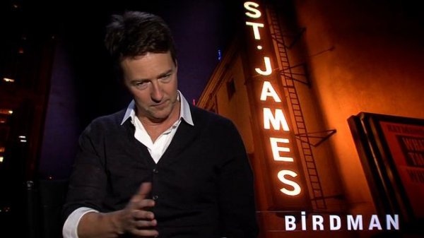 BIRDMAN interview with Edward Norton - Fight Club, American History X