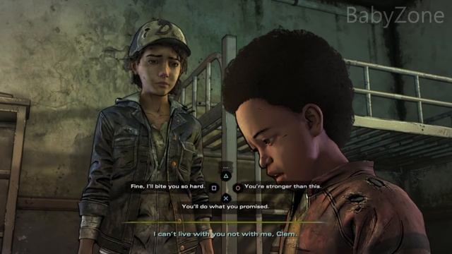 Clem Asks AJ to Shoot Her vs Runaway if She Gets Bit -All Choices- Walking Dead Final Season Ep3 смотреть онлайн