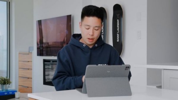 BEST iPad Pro M1 Accessory - Logitech Combo Touch Keyboard!