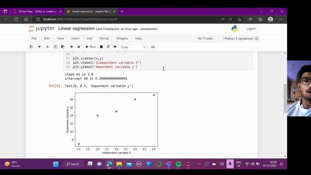 Python-Video-Series-Video12- Machine Learning-Linear Regression-code-Part1 смотреть онлайн