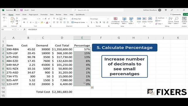 Inventory ABC Analysis in 3 mins смотреть онлайн