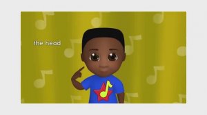 Английский для детей Части тела Голова The head