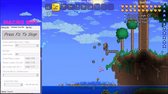 Terraria Most Things Fished At Once WORLD RECORD (Vanilla) смотреть онлайн