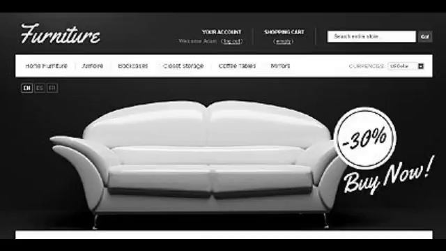 Preview Stylish Furniture TMT PrestaShop смотреть онлайн