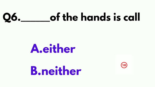 Use of Either and Neither |English Grammar Quiz смотреть онлайн