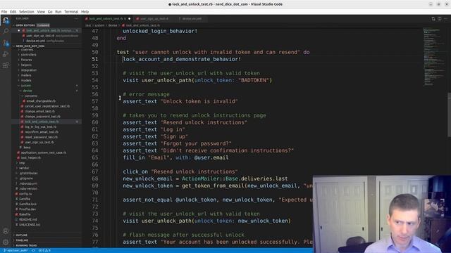 Write Tests for User Locking and Unlocking and Finish the Devise Epic смотреть онлайн