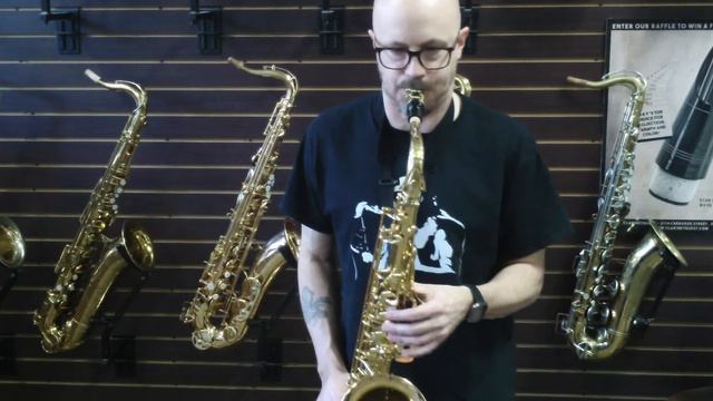 Ben Reece at Saxquest - First Series Yamaha Custom Z Tenor смотреть онлайн