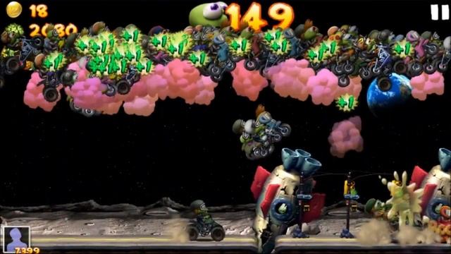 Zombie Tsunami Mod -The Biker Zombies VS 250 Pieces Of Fruit End Game Cemetery