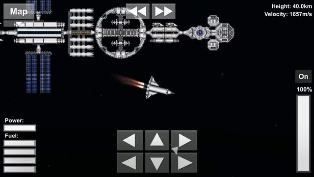 Spaceflight Simulator Interplanetary Space Station смотреть онлайн