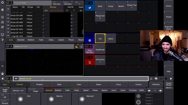 GrandMA3 1.0 Software Experimentation Live Stream
