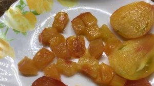 Томат Слон оранжевый Минусинский БИКОЛОР - вкуснейшие томатные "персики"! Обзор и дегустация.