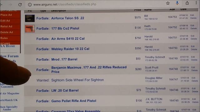 Top 3 Airgun Classifieds & Forums (How To Buy Used Air Guns)