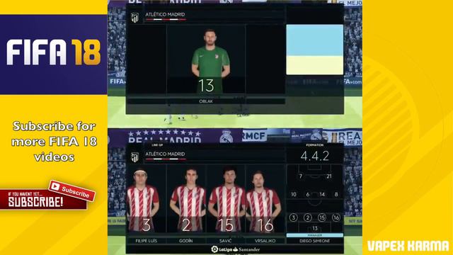 FIFA 18 New Features: New La Liga Graphics/Presentation смотреть онлайн