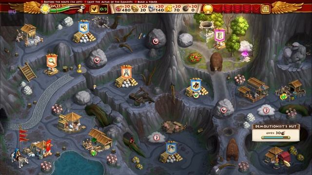Roads of Rome 3 New Generation Walkthrough Hard Mode - Episode 3 Level 3 смотреть онлайн