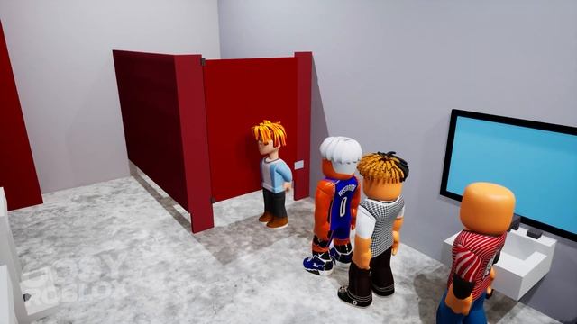 WHEN COSY WANTS TO GO TOILET - ROBLOX BROOKHAVEN ? FUNNY MOMENT (MEMES) - ROBLOX ANIMATION смотреть онлайн