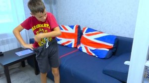 ПАПА стал ВИЗАЖИСТОМ))) ПАУЗА-ЧЕЛЛЕНДЖ!!!!/DAD became a MAKE-UP ARTIST))) PAUSE CHALLENGE!!!!