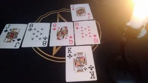 ЦЫГАНСКИЙ РАСКЛАД НА КРЕСТОВОГО КОРОЛЯ ЧЕРВОВУЮ ДАМУ И БУБНОВУЮ ДАМУ...