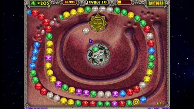Zuma Deluxe | 32 Bit Digit Limit Practice #019 - 1000 SunGods Completed смотреть онлайн