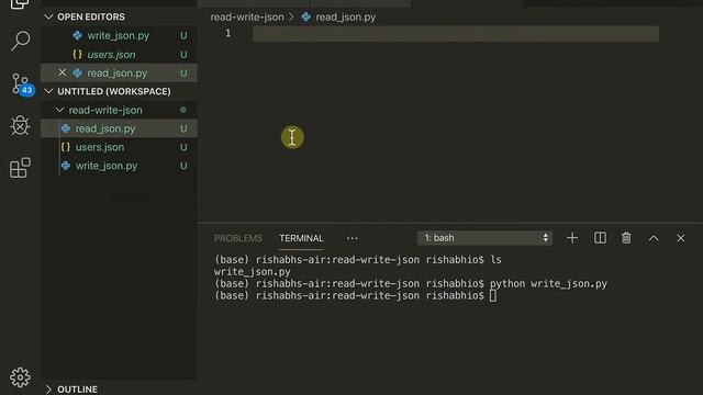 Read and Write JSON data with Python смотреть онлайн