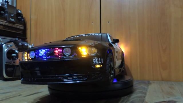 TAMIYA 1/10 TT01 MUSTANG POLICE CAR +ob1 3.1 смотреть онлайн