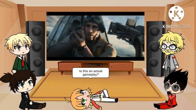 Anime characters react to Call of Duty: Vanguard | Gacha reacts смотреть онлайн
