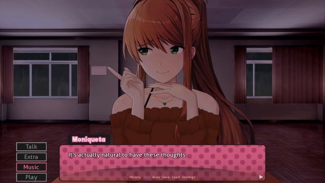 Monika Talks About Intrusive Thoughts | "Monika After Story" Mod смотреть онлайн