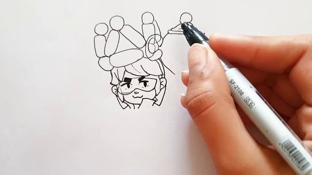 Drawing New Brawler Skin World Champion Gus - Brawl Stars смотреть онлайн