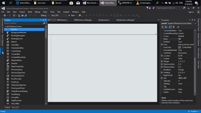 How to Create School Management System in Visual Studio Part 1 Using Material Skin FrameWork c# смотреть онлайн