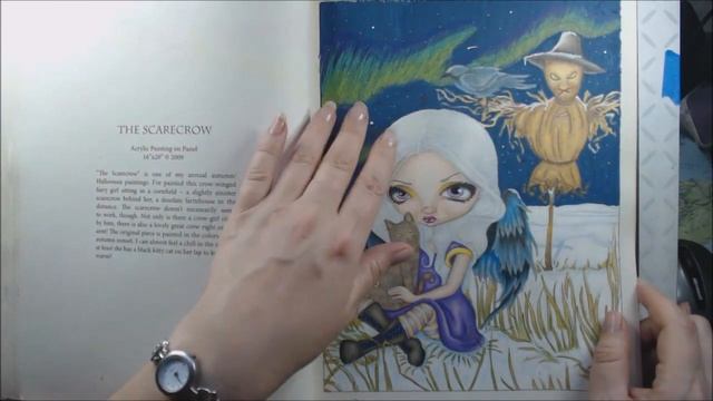 Jasmine Becket-Griffith Coloring Book: A Fantasy Art Adventure Completed смотреть онлайн