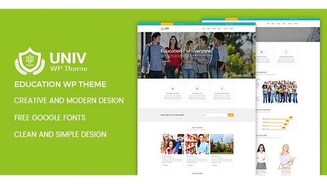 Univ – Education WordPress Theme | Themeforest Website Templates and Themes смотреть онлайн